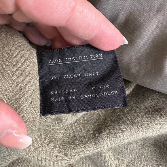 Fleet Street Beige Cinched Jacket Women's 1X - Picture 7 of 7